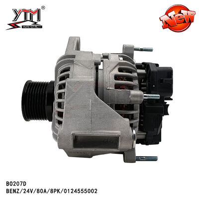 Alternador de 24 V para caminhão Mercedes Benz 0111548602 0124555004 0986048100 0124555001 0124555002 12387