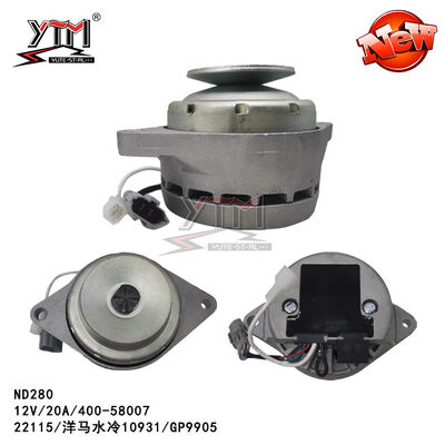 ND280 ALTERNADOR 22115 10931/GP9905/12V/20A/400-58007 para refrigeração por água Yanmar