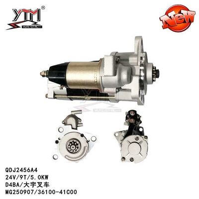 Motor de acionador de partida elétrico 3610041C00 do caminhão 24V 5KW 9T de Deawoo 36100-42P00 36100-41C00