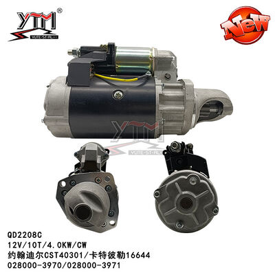 Motor de acionador de partida do motor de Cst40301 12V 10t 4.0kw para Re43266 0280003970 16644