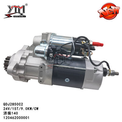 VENDA QUENTE do MOTOR QDJ2850C2 YTM do ACIONADOR DE PARTIDA 120462000001 de JICHAI140 24V 15T 9.0KW