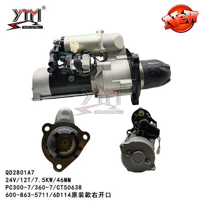 ACIONADOR DE PARTIDA CW de CT50638 24V 12T PARA NIKKO KOMATSU 6D114 600-863-5711 6008133632