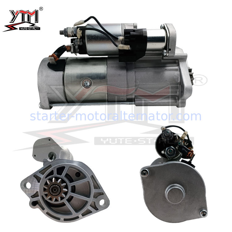 QDJ2845N Starter Motor Used for 6D34 SY215-8 SY205 SY195 24V 11T 5.5KW D06S2.13.2-1 0001251502 0001251501  M008T87171 M8T87171  ME049303  ME080740